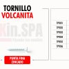 Tornillo Volcanita Punta Fina Zincado - Imagen 4