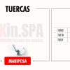 Tuerca Mariposa - Imagen 4